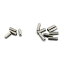 Montreux Saddle height screw set metric Stainless 12 No.9251 弦高調整用イモネジ