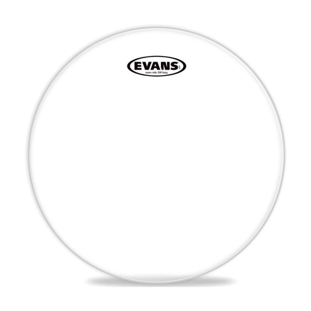 EVANS S14H20 14" 200 Clear Snare Side スネアサイド2milフィルムを使用し、リリカルで繊細なブラシワークや、ソフトなダイナミクスにも敏感に反応するスネアサイドヘッドです。Snare Side 2002milサイズ：14インチ