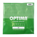 Optima Strings 4G No.4204 GREEN 4弦 バラ弦 マンドラ弦オプティマ グリーン マンドラ弦です。【Spec】・4弦:G・テンション:ライト（六角芯線）・巻弦(ラウンドワウンド)1袋2本入りです。