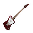 Gibson ギブソン Non-Reverse Thunderbird Sparkling Burgundy エレキベース1965年に発売されて以来、Non-Reverse Thunderbirdは、先進的なベーシストたちに愛されてきました。Non-Reverse Thunderbirdの特徴的なスタイリングとヘビーなトーンは、ステージでもスタジオでも際立った存在感を放ちます。今回、Gibson USA Non-Reverse Thunderbirdが発売されたことで、希少なThunderbirdを手にするチャンスが訪れました。ノンリバースのマホガニー・ボディとマホガニー・ネック、ローズウッド指板にミディアム・ジャンボ・フレットを備え、2基のサンダーバード・ピックアップにはそれぞれボリューム・コントロールが搭載されているので、個々に使うことも、好みにブレンドすることもできます。また、マスター・トーン・コントロールを搭載し、シンプルかつ効果的なコントロール・レイアウトとなっています。3層構造のホワイト・ピックガードには、サンダーバードのアイコニックなグラフィックが描かれています。ノンリバース・サンダーバードにはGraph Tech ナットが採用されています。3ポイント・アジャスタブル・ブリッジはアクションとイントネーションをフルレンジで調整でき、Hipshot Ultralite チューニングマシンは巻き上げた弦をしっかりと固定し正確で安定したチューニングを実現するとともに、ヘッドストックの重量を低く抑えることでベース全体のバランスを向上させています。ハードシェル・ケースが付属します。※ご購入後15日以内に、必ず同梱されるユーザー登録カードに必要事項をご記入の上、ギブソン・ジャパンへご郵送下さい。ユーザー登録したご本人に限り、メーカー規定の故障に対してのみ、無期限での保証が提供されます。【仕様】■Body：・Body Shape：Non-Reverse Thunderbird・Body Material：Mahogany・Finish：Gloss Nitrocellulose Lacquer■Neck：・Material：Mahogany・Profile：Rounded・Scale Length：34" / 863.6mm・Fingerboard Material：Indian Rosewood・Fingerboard Radius：12"・Number Of Frets：20・Frets：Medium Jumbo・Nut Material：Graph Tech・Nut Width：1.6" / 40.64mm・Inlays：Acrylic Dot・Joint：Glued In■Hardware：・Finish：Chrome・Tuner Plating：Chrome・Bridge：3-Point Adjustable・Tuning Machines：Hipshot Ultralite・Pickguard：White 3-ply with Thunderbird Graphic・TrussRod：Adjustable・Truss Rod Cover：Black・Control Knobs：Black Top Hat with Silver inserts・Control Covers：Black・Strap Buttons：2 - Bottom and Shoulder・Mounting Rings：Trim Ring (Lead Pickup Only)・Pickup Covers：Chrome■Electronics：・Neck Pickup：Thunderbird Rhythm・Bridge Pickup：Thunderbird Lead・Controls：2 Volume, 1 Master Tone・Output Jack：1/4"■Miscellaneous：・Strings Gauge：.045, .065, .085, .105・Case：Hardshell Case■カラー：Sparkling Burgundy