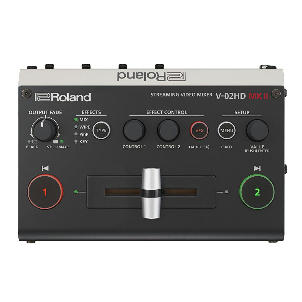 ローランド ROLAND V-02HDMKII STREAMING VIDEO MIXER ビデオスイッチャー ビデオミキサー