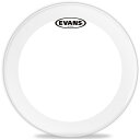 EVANS BD16GB4 EQ4 Clear バスドラムヘッド【Description】特製の10milフィルム、1プライで、18"〜26"までヘッドサイズに合わせて幅を最適化した倍音コントロールリングが内側に装着されています。低音を犠牲にすることなく、バランスのとれた抜けの良いバスドラムサウンドが得られます。EQ4 Clear(10mil + 10mil ring)BD16GB4：16" EQ4 Bass Batter Clearサイズ：16インチ