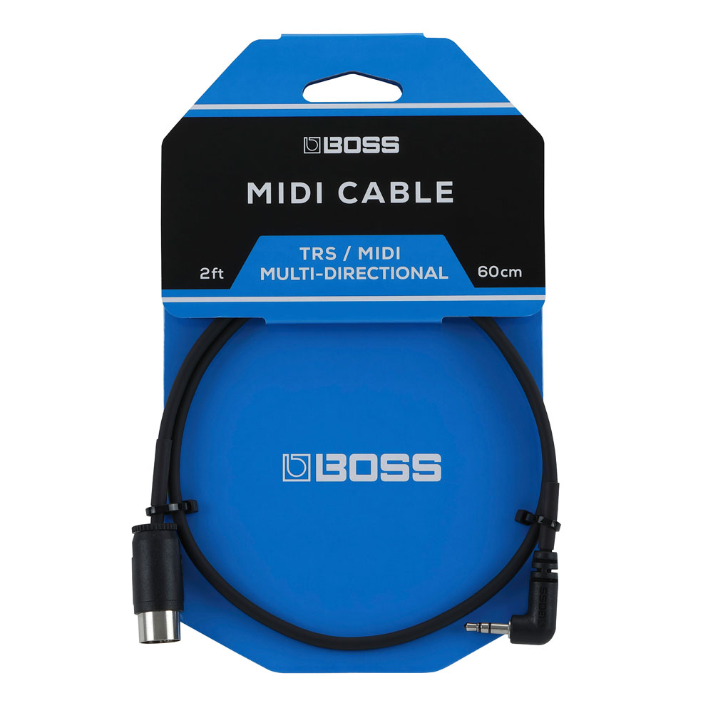 BOSS BMIDI-2-35 MIDI Cable 3.5mm TRS/MIDI 60cm M