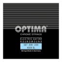 Optima Strings 4028.SL Chrome Strings エレキギター弦ハイクオリティなクロムスティールを使用したエレクトリックギター弦。・エレキギター用・スーパーライトゲージ：.008 .011 .014 .022 .030 .038・1セット