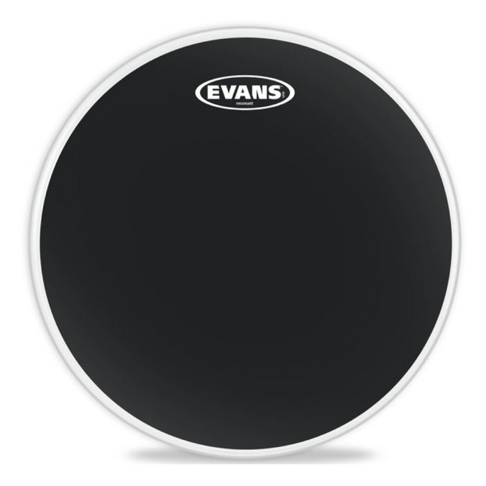 EVANS TT12RBG 12" Resonant Tom Black ドラムヘッド※画像はサンプルです。入荷時期によってロゴデザインが掲載画像と異なる場合がございます。あらかじめご了承下さい。【Description】1プライ、2プライどちらの打面用ヘッドにもマッチするボトム専用ヘッドで、短めのサスティーンでアタックを強調したタイトなサウンドが得られます。7.5milサイズ：12インチ