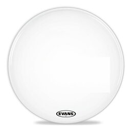 EVANS BD18MS1W 18" MS1 White Marching Bass Head マーチングバスドラムヘッド