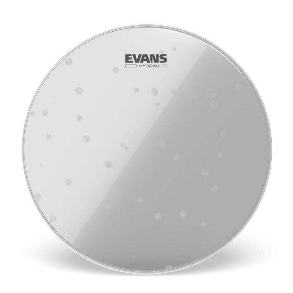 EVANS TT08HG 8" Hydraulic Tom Batter Glass Clear ドラムヘッド【Description】サスティーンが短く、アタックとローエンドを強調した太いクラシック・ロック・サウンドが特徴です。2プライのヘッドの間に薄いオイルフィルムを挟み、余分な倍音を抑えチューニングしやすく耐久性の高いモデルです。2-ply6.5mil + 6.5milサイズ：8インチ