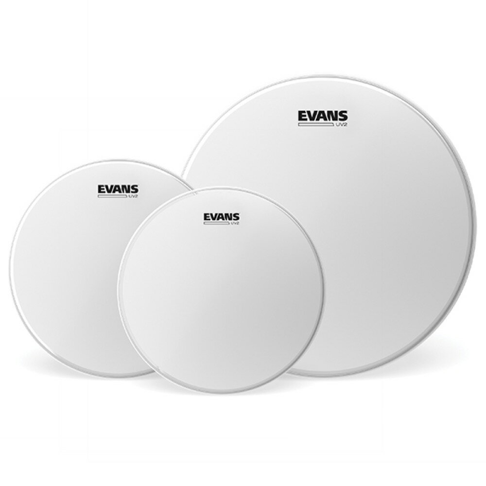 EVANS ETP-UV2-F UV2 ドラムヘッド 3枚セット