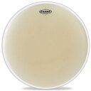 EVANS EST2250 Strata Timpani Head ティンパニヘッド【Description】滑らかなカーフスキン・コーティングは、マレットの消耗をおさえ、ヘッドのサウンドを豊かにしています。 Strataシリーズ独特の暖かみのあるクリアなサウンドと正確なピッチは、どんなアンサンブルにも自然に溶け込み、Orchestral シリーズ同様、ブラックパウダーコーティング・インサートリングの採用により、ペダルチューニング時の安定した正確なピッチを実現します。StrataTimpani Head (7.5mil)EST2250 ： 22 1/2" Strata Timpani Headサイズ：22 1/2インチ