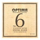 Optima Strings NO6.SCMT No.6 Special Silver Medium Carbon クラシックギター弦