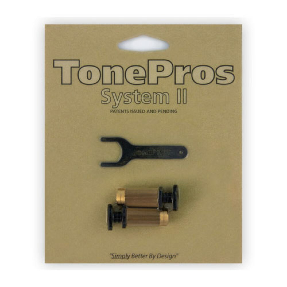 TonePros SPRS2-B Standard Locking Studs for PRS ֥åå 󥫡 ֥å