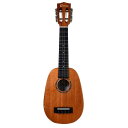 Uma Ukulele UK-20SSP パイナップル型 ソプラノウクレレオールソリッドマホガニーによる豊かな音量と艶のある甘くて優しい音色が特徴です。パイナップルボディによる厚みのある表現力も魅力です。【Spec】Top:Solid MahoganyBack&Side:Solid MahoganyNeck:MahoganyFingerboard:Rose woodBridge:Rose woodMachine head:DiecastNut&Saddle:Buffalo BoneFrets:18Finish:High Gloss