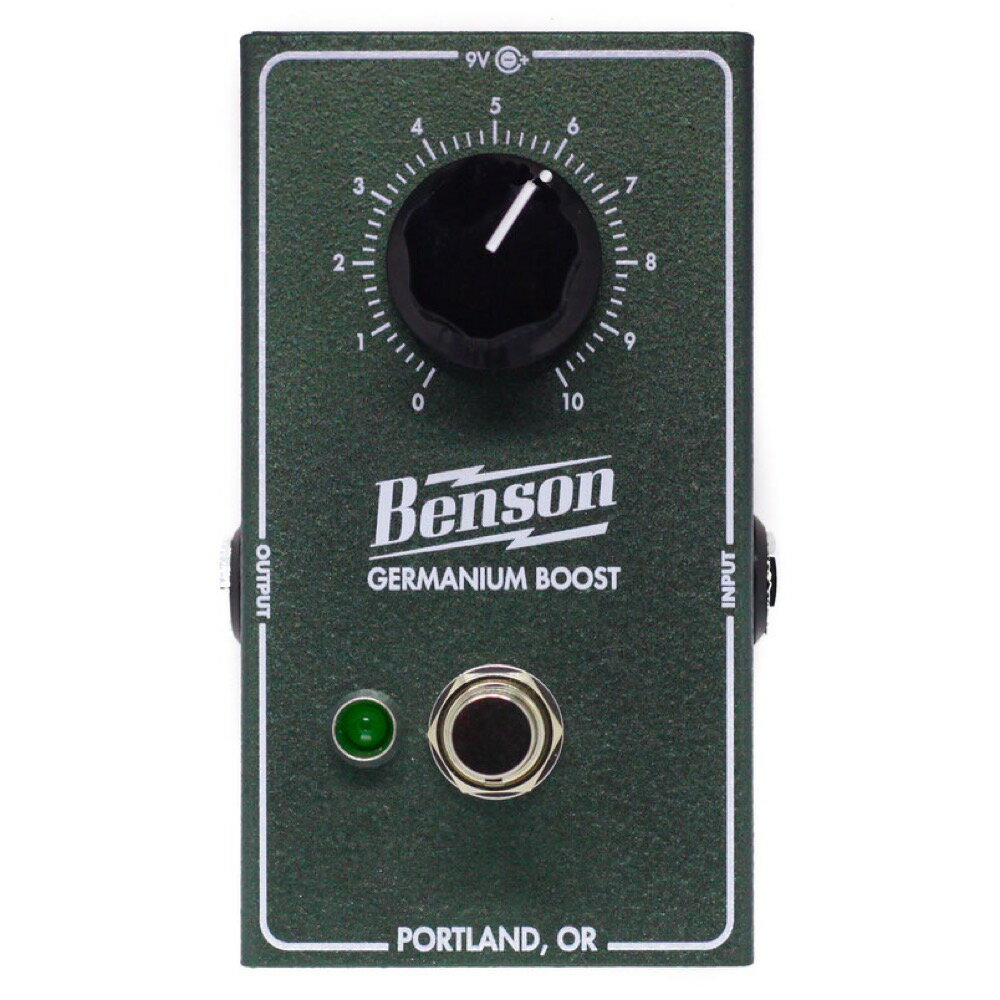 Benson Amps GERMANIUM BOOST ゲルマニアウムトランジスター クリーンブースター ギターエフェクター