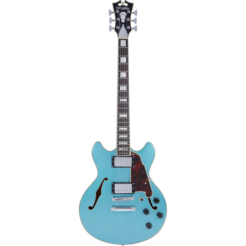 D'Angelico Premier Mini DC Ocean Turquoise GLM^[