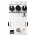 JHS Pedals 3 Series Hall Reverb ホールリバーブ ギターエフェクターJHS Pedals 3 Seriesは、品質を損なうことなくハイコストパフォーマンスでシンプルな操作性のペダルを実現するためにデザインされたコレクションです。これらは、ミズーリ州カンザスシティにあるJHS Pedalsのファクトリーにおいて高品質なパーツを使用し、品質管理など細部にまでこだわり抜いて生産されています。各ペダルは3つのシンプルなコントロールと1つのトグルスイッチで構成されており、ビギナーからプロプレイヤーまで使用できる幅広いサウンドを提供します。お手ごろな価格帯ながら、パフォーマンスにインスピレーションを与え、あなたを新しいサウンドへ導いてくれることでしょう。JHS Pedals 3 Series Hall Reverbは大聖堂やホールといった、永遠に続くかのような自然なリバーブの減衰生み出す反響空間のサウンドにインスパイアされています。このペダルは重厚で永遠に続く別世界のようなリバーブを求めるプレイヤーに最適です。電源仕様はDC9V センターマイナス 消費電流値70mAです。