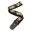 Planet Waves by D'Addario 50F08 Woven Dragon ギターストラップ【Woven Guitar Strap】D'Addarioがニューヨークのトップファッションデザイナー達とタッグを組んだオリジナルデザインのストラップ。ストラップ自体も耐久性が高く、またアイコニックなデザインやユニークな柄で貴方のギターにアクセントを加えます。長さ調節：約88.9cm 〜 約151cm幅：約50mmデザイン：Dragon