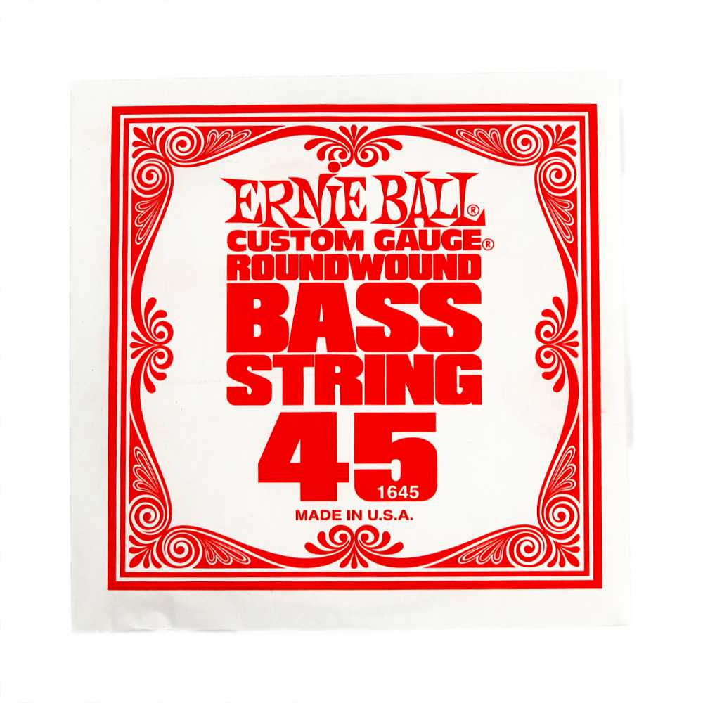 ERNIE BALL 1645 .045 Nickel Wound Electric Bass String Single 쥭١ѥХ鸹