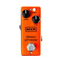 MXR M279 Deep Phase フェイザー ギターエフェクターよりコンパクトに、よりディープに進化した「DEEP PHASE」登場!!「フェイズ90」直系のヴィンテージな4ステージのフェイザーサウンドを基軸にしつつ、「FDBK／フィードバック」コントロールも加え、より精細なサウンドメイキングに対応。「MODE II」ボタンを押すことで2倍の8ステージに切り替わり、より激しくディープなフェイズ効果が得られるよう進化させました。コンパクトで鮮やかなメタリックオレンジ色の筐体で、既存のエフェクターシステムへの追加も容易です。サイズ：45mm(W) × 92mm(D) × 55mm(H)電源：9V（乾電池使用不可）