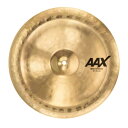 SABIAN AAX-14MIC-B AAX MINI CHINESE 14インチ チャイナシンバルアグレッシヴなクイックレスポンスで、強烈なアクセントを奏でるチャイニーズイフェクトエフェクト。AAXModern × BrightB20 BRONZECAST BRONZE80%Copper + 20%Tin + Trace of Silverブライトでクイックレスポンス。大きめの”ハンドガイド”マシンハンマリングと、浅く高密度のレイジング加工によって、いかなるボリュームでもシンバル本来の音色を失うことなく、不要な倍音をカットした、ピュアで明確なサウンドが持ち味。【仕様】ブリリアントフィニッシュサイズ：14"ウェイト：Thin