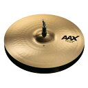 SABIAN AAX-15THH-B AAX MEDIUM HATS Top 15インチ ハイハットシンバル トップ※画像はサンプルです。サイズ等、詳細に関しましては商品説明をご確認ください。※トップのみでの販売になります。お間違えないようにご注意下さい。小さめのロウベルによりオープン且つブライトなサウンドで、新しいビッグハンマリング効果により素早いレスポンスを発揮。AAXModern × BrightB20 BRONZECAST BRONZE80%Copper + 20%Tin + Trace of Silverブライトでクイックレスポンス。大きめの”ハンドガイド”マシンハンマリングと、浅く高密度のレイジング加工によって、いかなるボリュームでもシンバル本来の音色を失うことなく、不要な倍音をカットした、ピュアで明確なサウンドが持ち味。【仕様】Hi-hat Topブリリアントフィニッシュサイズ：15"ウェイト：Medium