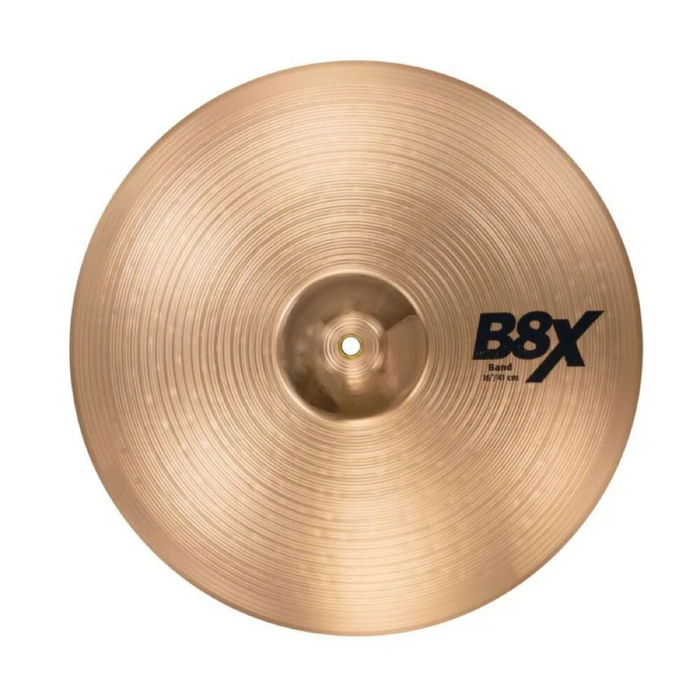 セイビアン シンバル コンサートシンバル 16インチ 1枚 SABIAN B8X-16CB B8X Concert Band 16"コンサートシンバル 1枚