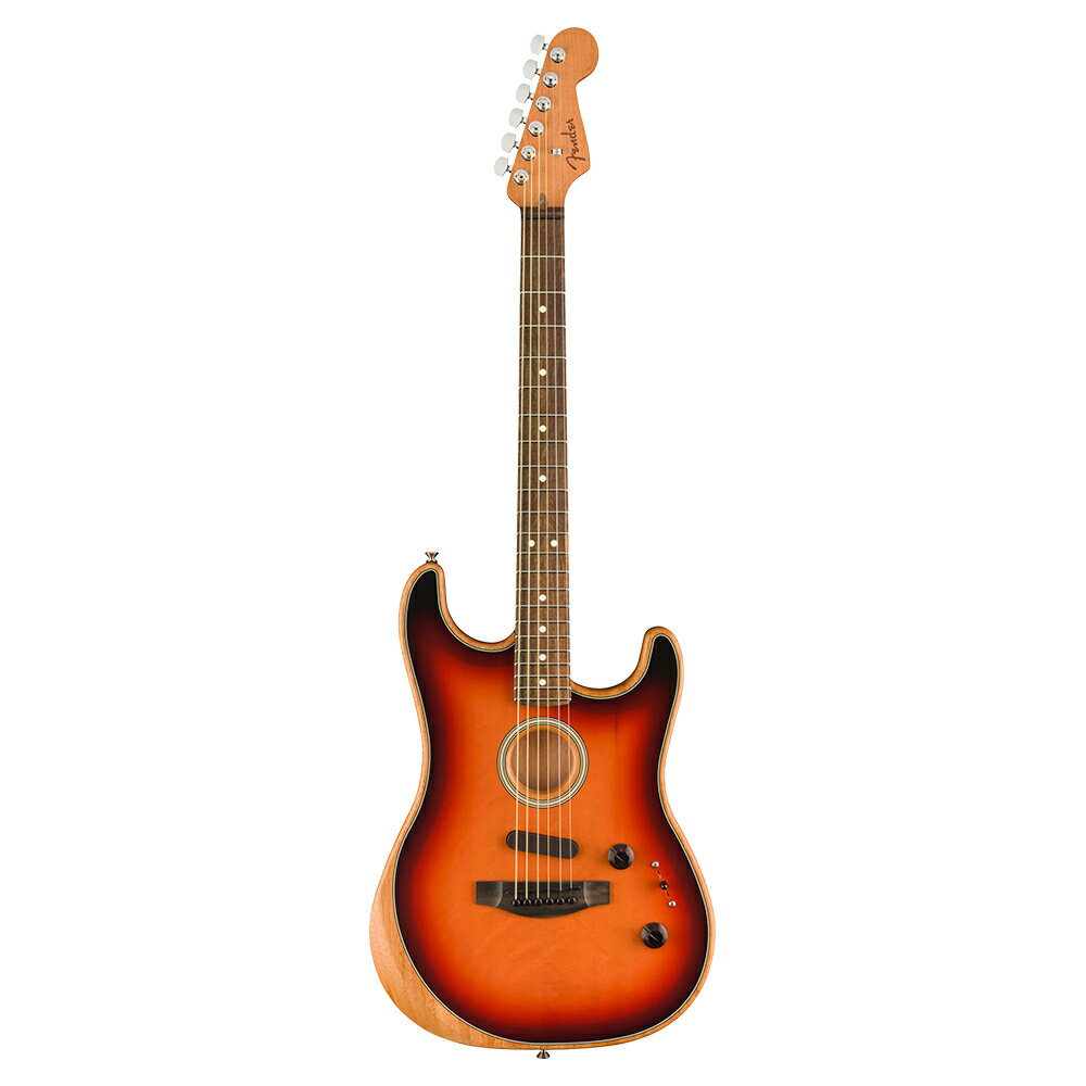 フェンダー Fender American Acoustasonic Stratocaster 3-Color Sunburst エレクトリックアコースティックギター