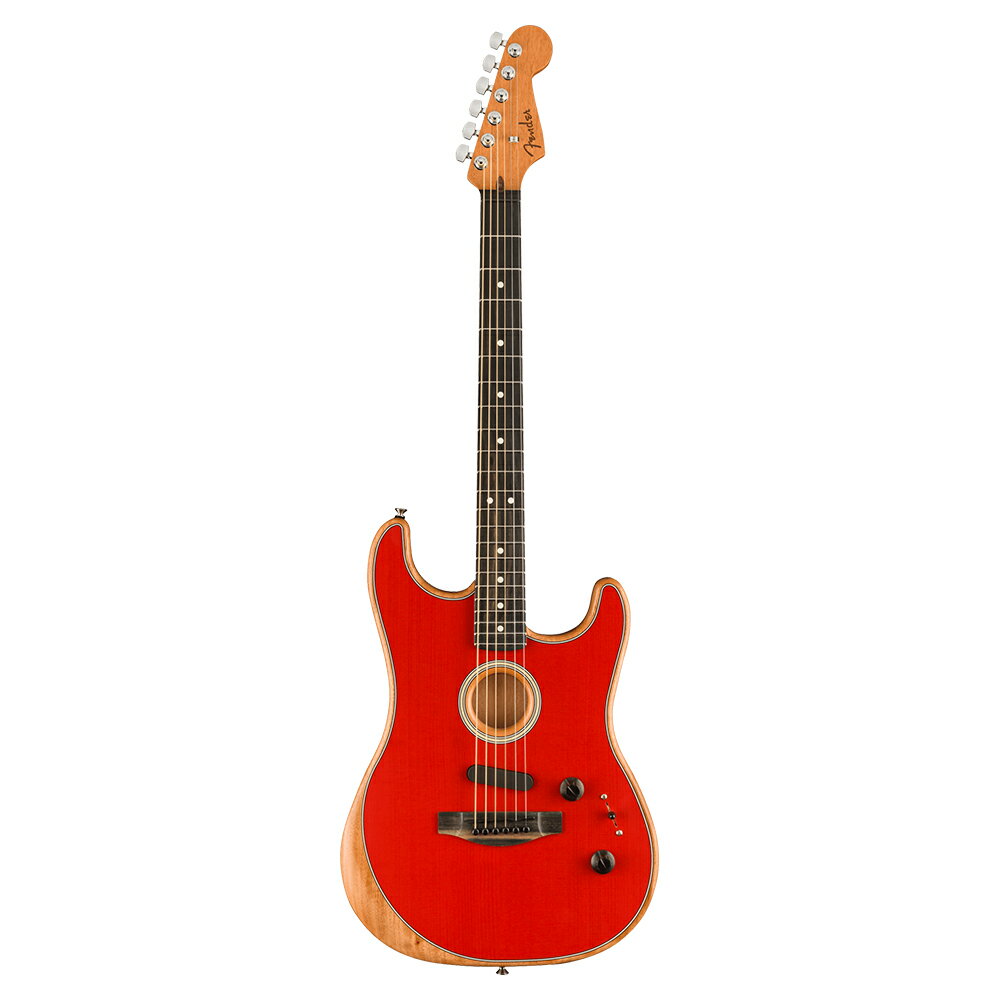フェンダー Fender American Acoustasonic Stratocaster Dakota Red エレクトリックアコースティックギター