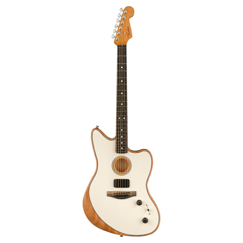 フェンダー Fender American Acoustasonic Jazzmaster Arctic White エレクトリックアコースティックギター