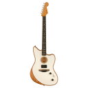 フェンダー Fender American Acoustasonic Jazzmaster Arctic White エレクトリックアコースティックギター