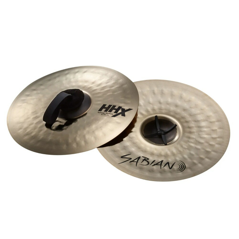 セイビアン シンバル 合わせシンバル 18インチ SABIAN HHX-18SYM HHX Synergy ミディアム 18" コンサートシンバル ペア 吹奏楽