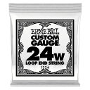 ERNIE BALL 1324 .024 Loop End Stainless Steel Wound Banjo or Mandolin Guitar String バンジョーバラ弦明るくハッキリとしたトーンと心地良いサスティーンを特徴とした弦です。スズ・メッキ・スティール弦ループ・エンドを付けた仕様です。バンジョー、マンドリン、ダルシマーにお使いいただけます。ゲージ：.024wワウンド弦 ループエンド仕様