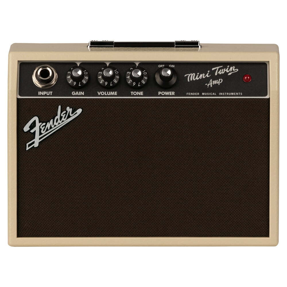 フェンダー Fender Mini 039 65 Twin Amp Blonde ギターミニアンプ 小型ギターアンプ コンボ