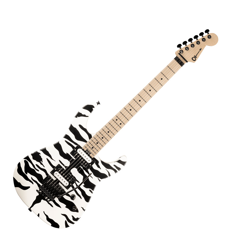 ギター, エレキギター Charvel Satchel Signature Pro-Mod DK22 HH FR M Satin White Bengal 