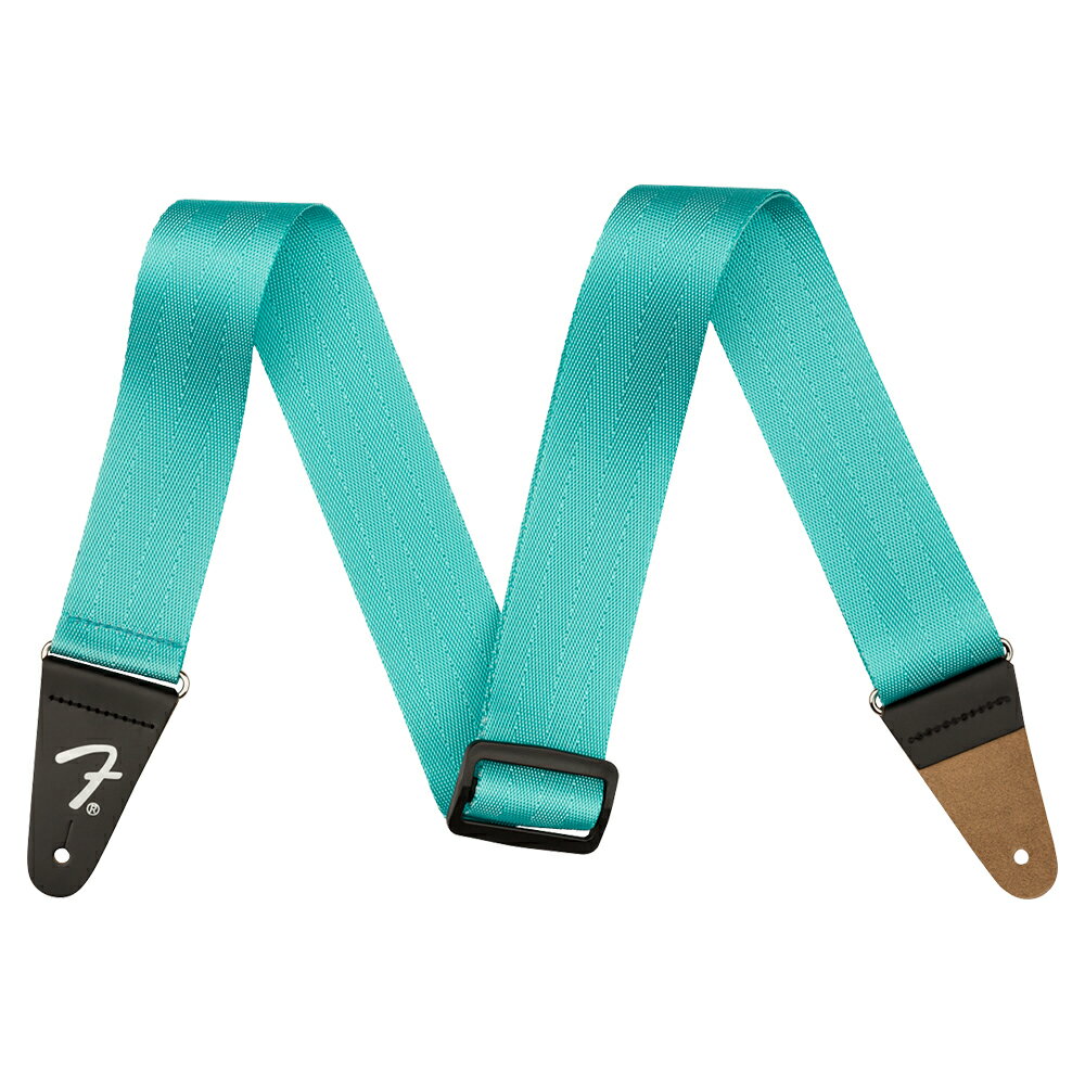 フェンダー Fender 2 Am Pro Seat Belt Strap Miami Blue ギターストラップ