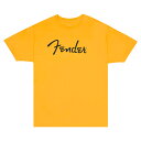 Fender Spaghetti Logo T-Shirt Butterscotch XXL TVc 