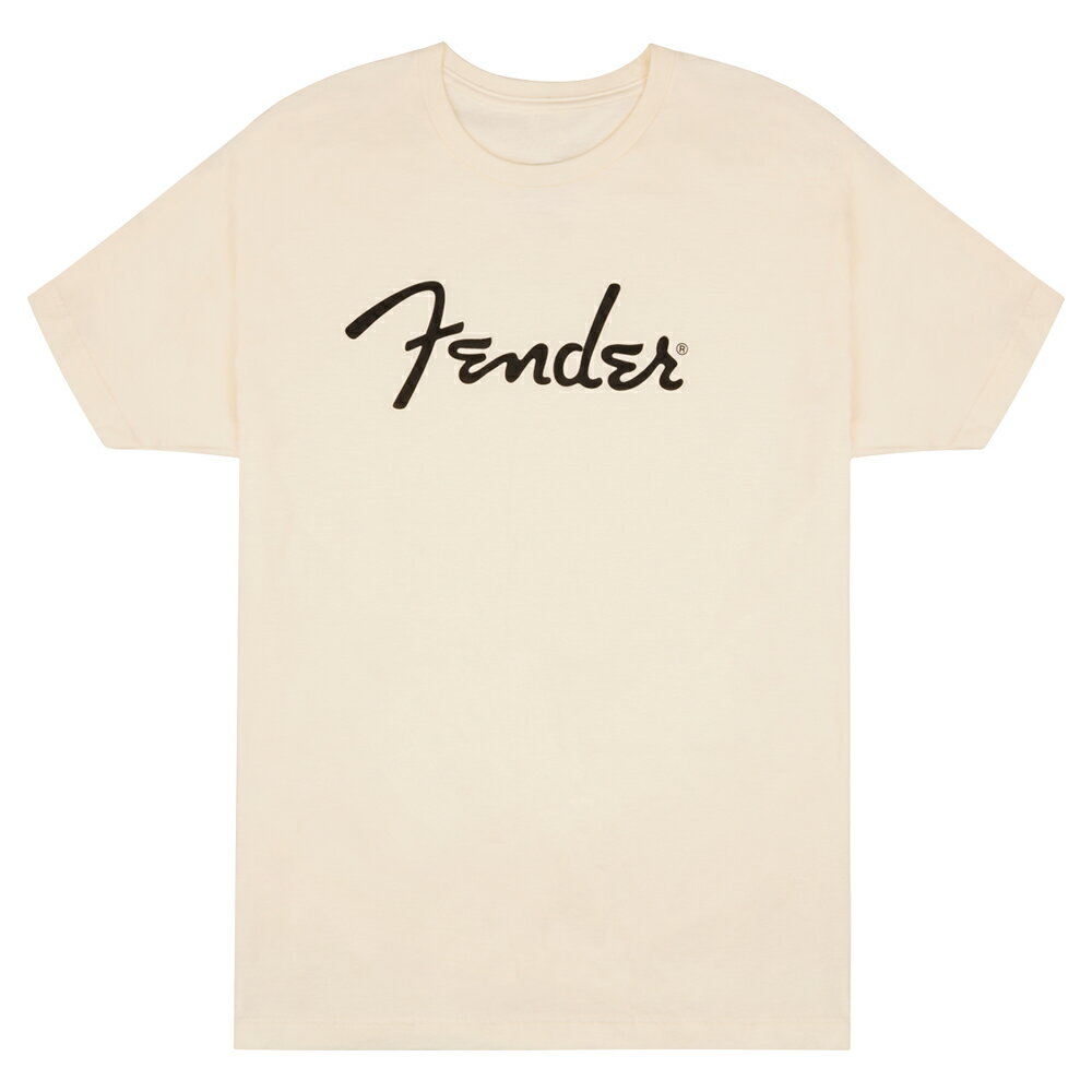 Fender フェンダー Spaghetti Logo T-Shirt Olympic White Mサイズ Tシャツ 半袖 ホワイト
