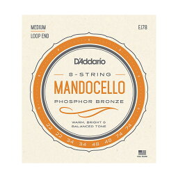 D'Addario EJ78 Mandocello/Phosphor Bronze マンドリン弦