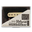 Freedom Custom Guitar Research FPU-HYB-03B Z (Zebra) Hybrid Humbucker Type I - Pitch for F (10.9mm) - Bridge ハムバッカー用ピックアップ ブリッジポジション※ギターパーツの取り扱いには、相応の技術と知識が必要になります。自己責任にて取り扱い可能な方のみ、ご検討下さい。取り付け時に起った、楽器及びパーツの破損・損傷等につきましては当店は保証出来ません。あらかじめご了承下さい。シングルコイルとハムバッカーの境界線を越えた究極のピックアップ。Hybrid Humbucker は、ヴィンテージハムバッカーのルックスを持ったまま、ハムバッカーとリアルなシングルコイルの双方の音色をクリエイトできる全く新しいタイプのピックアップです。マグネティックフィールドとコイルの容積＆形状を大幅に変更し従来とは全く異なるアプローチで音色を構築。ハムバッカー独特のウォームでミドルのある音色と、従来のコイルタップの様な疑似的な薄いサウンドではない、広い周波数レンジの鋭いアタック音と、ぬけが良く豊かな倍音とローエンドを持ったリアルなシングルコイルサウンドを両立させました。1 つのピックアップで、ギタリストの求めるサウンドアプローチの幅を飛躍的に広げる事を可能とした夢のピックアップです。 【 Type I】音抜けの良いヴィンテージタイプ・ハムバッカーサウンドを基調にしたモデルです。適度に倍音を含ませたワイドレンジなサウンドは、ドライブさせた際にも音の分離が良く、コードの響きやアタック感を損なうことはありません。コイルをタップしたシングルコイルサウンドは、音抜けが良くアタッキーで倍音を多く含み、しっかりとした低音と音圧のあるリアルなシングルコイルサウンドをクリエイトします。・搭載するギターのピックアップキャビティの形状によっては、取り付けに加工が必要となる場合がございます・コイルワイヤーには、Made is U.S.A.のMWS社製ワイヤーを使用しております。・商品の仕様・外観は予告なく変更する場合がございます。・MODEL NUMBER FPU-HYB-03B Z (Zebra)・DCR 11.0~11.4KΩ・MAGNET ALNICO 5・WIRE Red Enamel