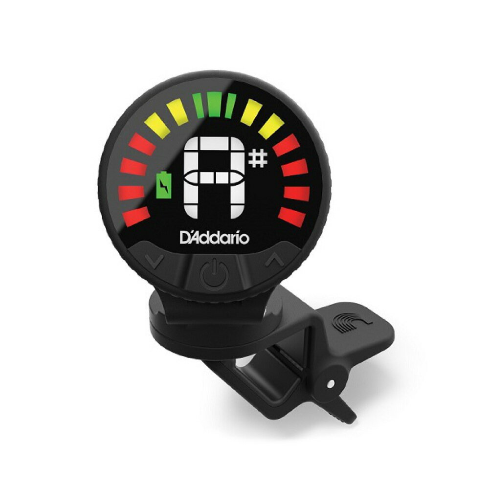 Planet Waves by D'Addario PW-CT-26 Nexxus 360 Rechargeable Headstock Tuner クリップチューナー 充電式