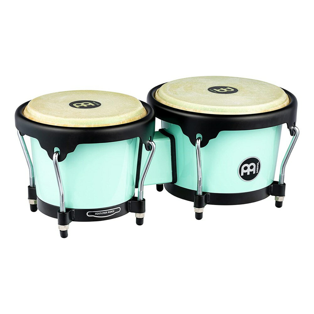 MEINL HB50SF Seafoam Green Journey Series Bongo ABSボディ ボンゴ パーカッション