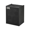 GALLIEN-KRUEGER MB210-II ベースコンボアンプギャリエン・クルーガーより、小型のベースコンボアンプMB ComboがシリーズIIとしてモデルチャンジしました。MB210-IIは10インチネオジムスピーカーを2基搭載した350W出力のベースコンボアンプです。GKの特徴でもあるアクティヴ4バンドEQを搭載しています。イコライザーの各セクションは、ベースサウンドに最適化された特別な回路で、直列に接続されたセクションはお互いの効果が加わっていくため、非常に柔軟性があり、自然なサウンドが特徴です。MB210-IIにはリミッタースイッチとホーンツイータースイッチも搭載しており、それぞれオン/オフ切替が可能です。また、このモデルは独自のG.I.V.E.(Gated Induced Valve Effect)技術を採用しています。これは磁場効果を持つデバイスを利用し、信号内の最適な倍音成分を強調するように調整されたゲートを動作させています。さらにリアパネルにスピーカーアウト(スピコン)を備え、外部スピーカー(8Ω)が接続可能です。DIアウト、ヘッドフォンアウト、AUXイン、チェインアウト端子を備えています。【Specification】・Output Power：350W@8Ω，500W@4Ω(with 8Ω extension speaker)・Digital power amp・Four band active EQ・XLR direct out・Chain out・Contour (on/off)・Aux. in・Headphone output・Speakers：2x10" Neo + Horn・Dementions：584×483×368mm・Weight:約15.9 kg