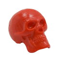 GROVER Trophy BB-RED Beadbrain Skull Shaker レッド シェイカー「Beadbrain Skull Shaker」は、硬質のプラスティック素材を使用したリアルな造型のスカル型のシェイカー（ミニ・マラカス）です。片手で軽く握るのに丁度良いサイズで、頭の部分に多数のビーズが入っており、軽くシェイクするだけで「シャカシャカ」という軽やかなサウンドを奏でる楽器です。ライヴやカラオケ、ステージの小道具だけでなく、お子様の玩具としても最適です。カラー：レッド（赤）