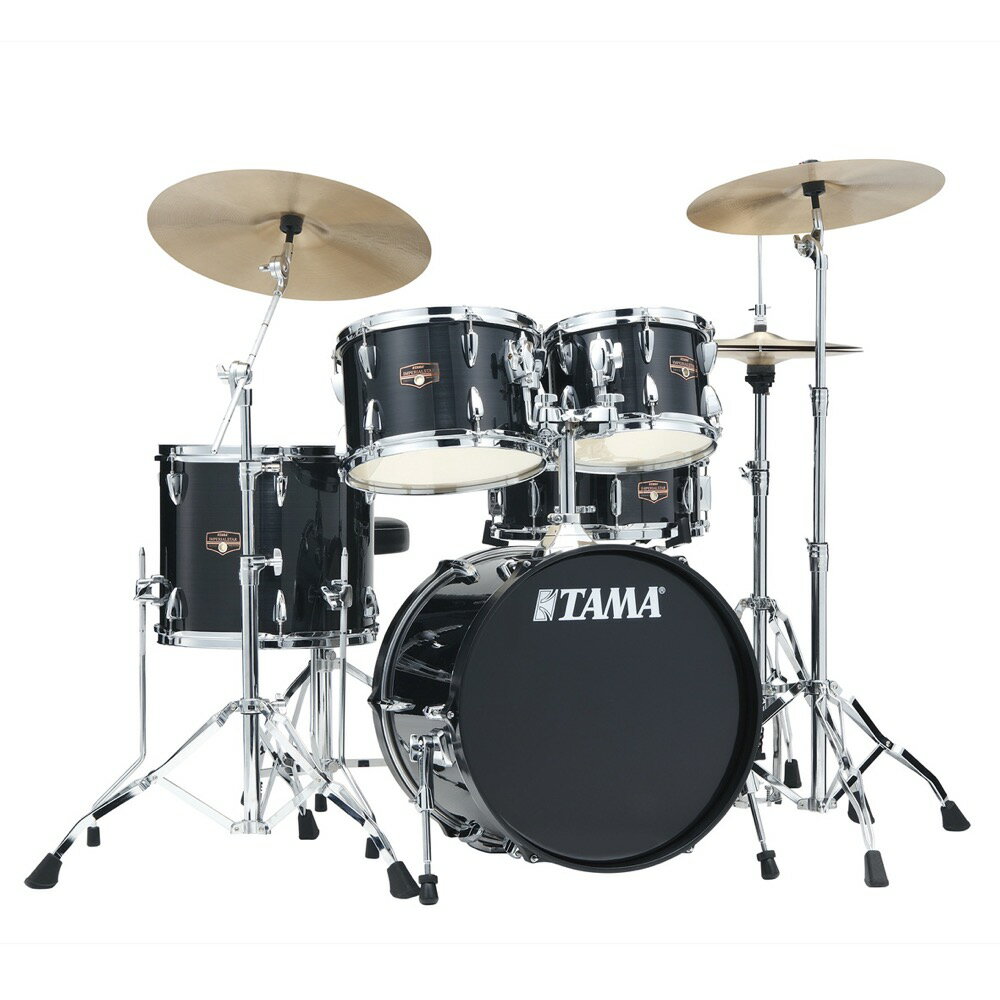 TAMA タマ IMPERIALSTAR IP58H6RC-HBK シンバル付き 18