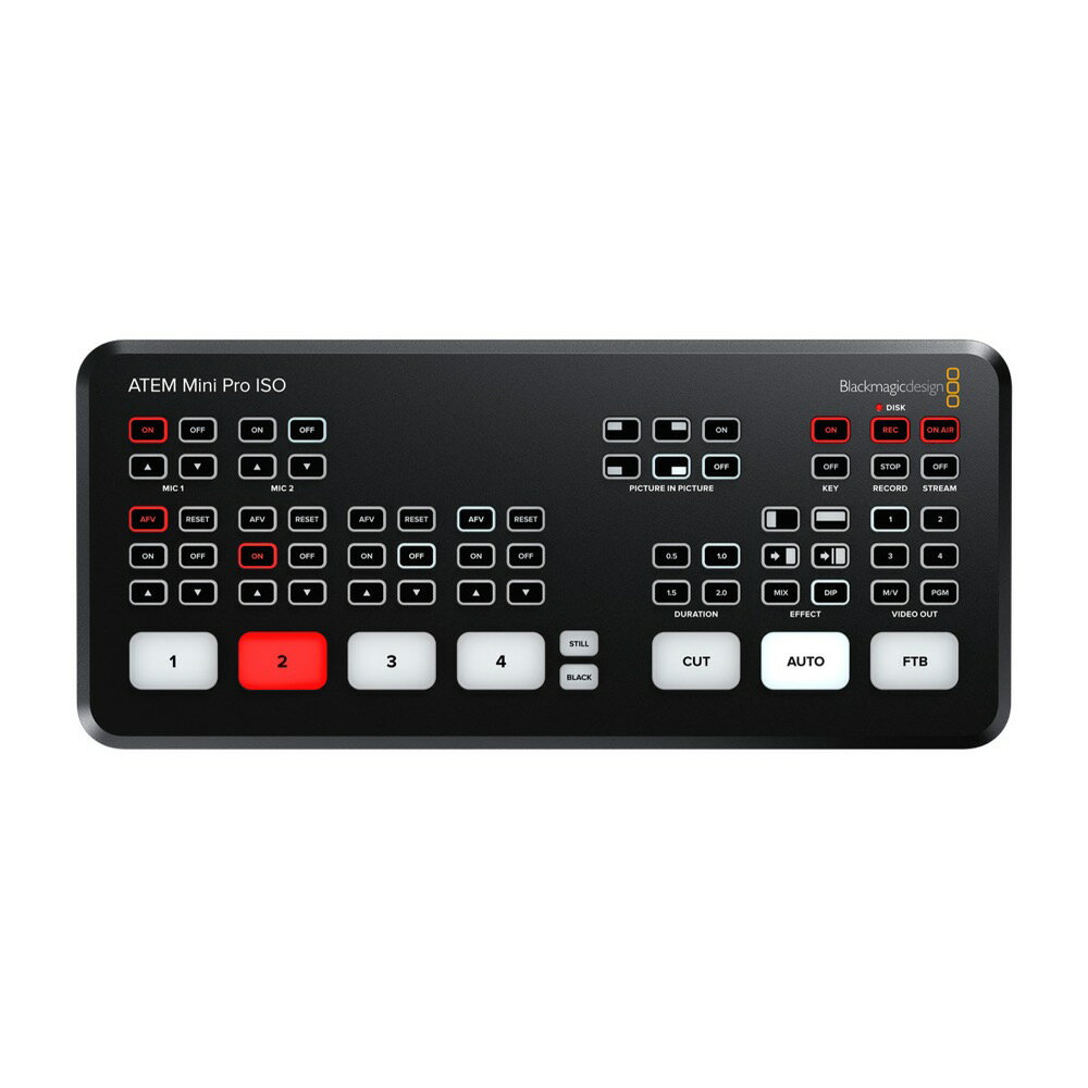 Blackmagic Design ATEM Mini Pro ISO ライブプロダクションスイッチャー 国内正規品