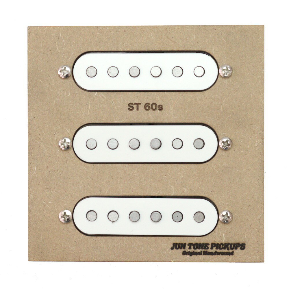 JUNTONE PICKUPS ST'60s Set White Cover エレキギター用ピックアップセット