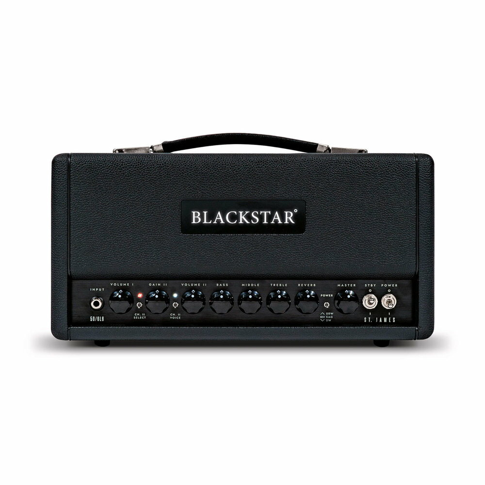ブラックスター BLACKSTAR ST.JAMES 50 6L6H 超軽量 真空管アンプ 6L6管 50Wヘッド ギターアンプ ヘッド