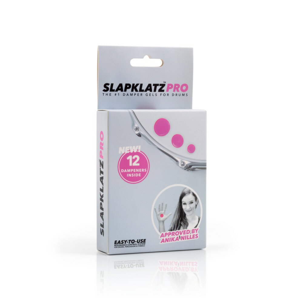 SlapKlatz PRO Ver.2 GEL Pink ドラム用ミュートジェル