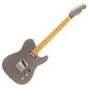 Fender Aerodyne Special Telecaster MN Dolphin Gray Metallic エレキギターAerodyne Special Seriesは、クラシックなフェンダーのデザインを現代的にアレンジしたもので、特徴的なエアロダイナミックなフォルム、カスタムヴォイシングされたピックアップ、最新鋭のハードウェア、斬新なフィニッシュといった要素をまとめあげた、紛れもないシルエットを特徴とします。Aerodyne Special Telecasterは、バインディングを施したバスウッドボディにマッチングヘッドを装備し、洗練された新しい外観をフィーチャーします。Modern "C"シェイプのサテンフィニッシュネックと12インチラジアス指板が快適な演奏性とパフォーマンスを提供し、新設計のヴィンテージヴォイシングがなされたAerodyne Special Single-Coil Telecasterピックアップと、Babicz Z-Series FCH-Teleブリッジが、フェンダーらしい音色とハイパフォーマンススペックを見事なバランスで実現しています。日本製のAerodyne Special Telecasterは、高級感のある近未来的なスタイリングと洗練されたトーンで、プレイヤーにインスピレーションを与えます。過去のAerodyneシリーズが世代をわたってインスピレーションを与え続けてきた大胆で独創的なデザインが、Aerodyne Special Seriesに生き続けています。【スペック】・プロダクトネーム：Aerodyne Special Telecaster, Maple Fingerboard, Dolphin Gray Metallic・モデル番号：0252202343・シリーズ：Aerodyne・オリエンテーション：Right-Hand・カラー：Dolphin Gray・原産国：JP・ヘッドストック：Telecaster・ネック：4-Bolt・ネックフィニッシュ：Satin Polyester with Gloss Polyester Headstock Face・ネックシェイプ：Modern "C"・ネック：4-Bolt・フィンガーボードラジアス：12" (305 mm)・Fingerboard Material：Maple・ポジションインレイ：Black Pearloid Dots・サイドドット：・フレット数：22・トラスロッド：Head Adjust・ナット：Synthetic Bone・ナット幅：1.69" (43 mm)・ナットの素材：Synthetic Bone・ボディ：Basswood・ボディフィニッシュ：Gloss Polyester・ボディシェイプ：Telecaster・ボディバインディング：1-Ply Cream・ボディ素材：Basswood・ブリッジ：Babicz Z-Series FCH-Tele・Pickup Covers：Neck: Chrome; Bridge: Black・コントロールノブ：Knurled Flat-Top・Switch Tip：Barrel Style, Black・ハードウェアフィニッシュ：Chrome・チューニングマシーン：Deluxe Cast/Sealed Locking (all short posts)・String Trees：Single Wing・ストリング：Nickel Plated Steel (.009-.042 Gauges)・Neck Plate：4-Bolt・Strap Buttons：Vintage-Style・ブリッジピックアップ：Aerodyne Special Single-Coil Telecaster・ネックピックアップ：Aerodyne Special Single-Coil Telecaster・ピックアップコンフィギュレーション：SS・コントロール：Master Volume, Master Tone・Switching：3-Position Blade: Position 1. Bridge Pickup, Position 2. Bridge and Neck Pickups, Position 3. Neck Pickup・フレットサイズ：Medium Jumbo・スケール：25.5" (64.77 cm)・スタイル：2 Single-Coil・ケース付き