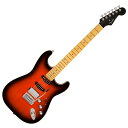 Fender Aerodyne Special Stratocaster HSS MN Hot Rod Burst エレキギターAerodyne Special Seriesは、クラシックなフェンダーのデザインを現代的にアレンジしたもので、特徴的なエアロダイナミックなフォルム、カスタムヴォイシングされたピックアップ、最新鋭のハードウェア、斬新なフィニッシュといった要素をまとめあげた、紛れもないシルエットを特徴とします。Aerodyne Special Stratocaster HSSは、バインディングを施したバスウッドボディにマッチングヘッドを装備し、洗練された新しい外観をフィーチャーします。Modern "C"シェイプのサテンフィニッシュネックと12インチラジアス指板が快適な演奏性とパフォーマンスを提供し、新設計のヴィンテージヴォイシングがなされたAerodyne Special Humbuckerと2基のAerodyne Special Single-Coil Stratocasterピックアップ、Babicz Z-Series FCH-2点支持トレモロが、フェンダーらしい音色とハイパフォーマンススペックを見事なバランスで実現しています。日本製のAerodyne Special Stratocaster HSSは、高級感のある近未来的なスタイリングと洗練されたトーンで、プレイヤーにインスピレーションを与えます。過去のAerodyneシリーズが世代をわたってインスピレーションを与え続けてきた大胆で独創的なデザインが、Aerodyne Special Seriesに生き続けています。【スペック】・プロダクトネーム：Aerodyne Special Stratocaster HSS, Maple Fingerboard, Hot Rod Burst・モデル番号：0252102371・シリーズ：Aerodyne・オリエンテーション：Right-Hand・カラー：Hot Rod Burst・原産国：JP・ヘッドストック：Stratocaster・ネック：4-Bolt・ネックフィニッシュ：Satin Polyester with Gloss Polyester Headstock Face・ネックシェイプ：Modern "C"・ネック：4-Bolt・フィンガーボードラジアス：12" (305 mm)・Fingerboard Material：Maple・ポジションインレイ：Black Pearloid Dots・サイドドット：・フレット数：22・トラスロッド：Head Adjust・ナット：Synthetic Bone・ナット幅：1.69" (43 mm)・ナットの素材：Synthetic Bone・ボディ：Basswood・ボディフィニッシュ：Gloss Polyester・ボディシェイプ：Stratocaster・ボディバインディング：1-Ply Cream・ボディ素材：Basswood・ブリッジ：Babicz Z-Series FCH-2 Point Trem・Pickup Covers：Black・コントロールノブ：Chrome Skirted・Switch Tip：Black・ハードウェアフィニッシュ：Chrome・チューニングマシーン：Deluxe Cast/Sealed Locking (all short posts)・String Trees：Single Wing・ストリング：Nickel Plated Steel (.009-.042 Gauges)・Neck Plate：4-Bolt・Strap Buttons：Vintage-Style・ブリッジピックアップ：Aerodyne Special Humbucking・ミドルピックアップ：Aerodyne Special Single-Coil Stratocaster・ネックピックアップ：Aerodyne Special Single-Coil Stratocaster・ピックアップコンフィギュレーション：HSS・コントロール：Master Volume, Tone 1. (Neck/Middle Pickups), Tone 2. (Bridge Pickup)・Switching：5-Position Blade: Position 1. Bridge Pickup, Position 2. Bridge and Middle Pickup, Position 3. Middle Pickup, Position 4. Middle and Neck Pickup, Position 5. Neck Pickup・フレットサイズ：Medium Jumbo・スケール：25.5" (64.77 cm)・スタイル：2 Single-Coil / 1 Humbucking・ケース付き