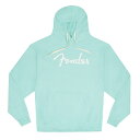 Fender tF_[ Spaghetti Logo Hoodie Daphne blue LTCY p[J[  _tlu[